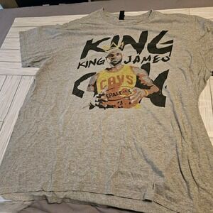 The‎ District Tee Lebron James Shirt Mens 3XL Gray Tee